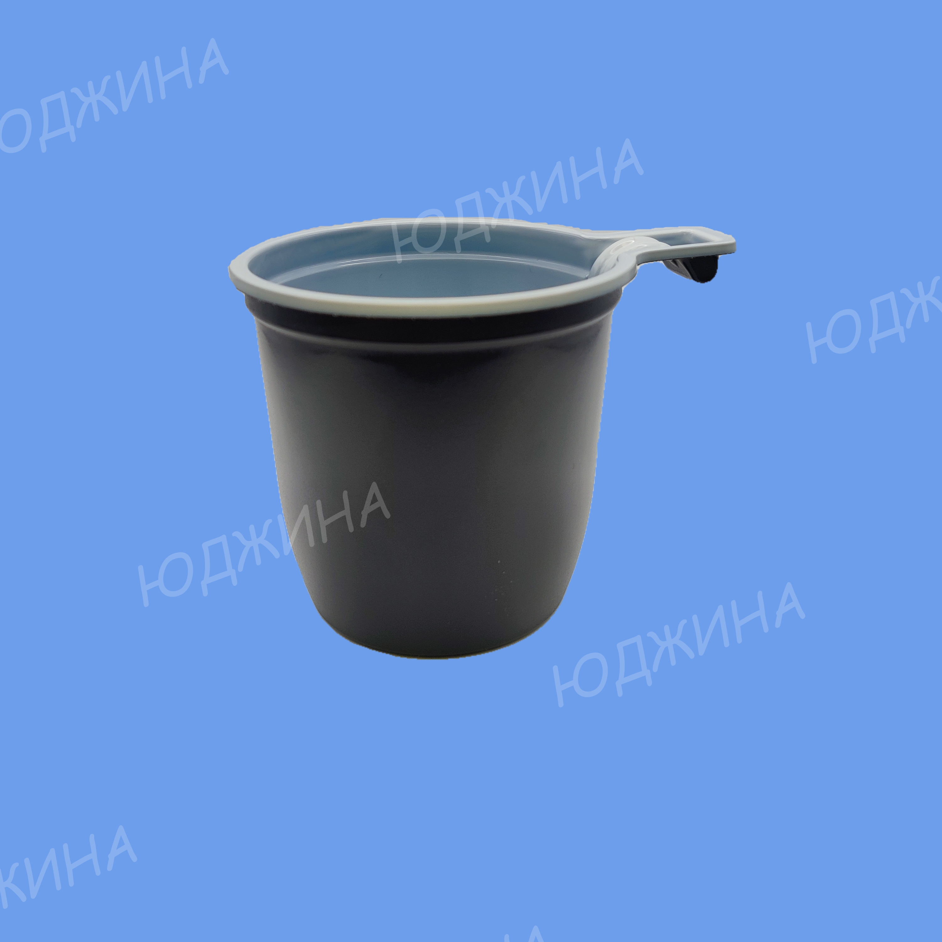 Чашка кофейная 200мл Упакс-Юнити бело-коричневая ТИП 3 (1000шт/50)