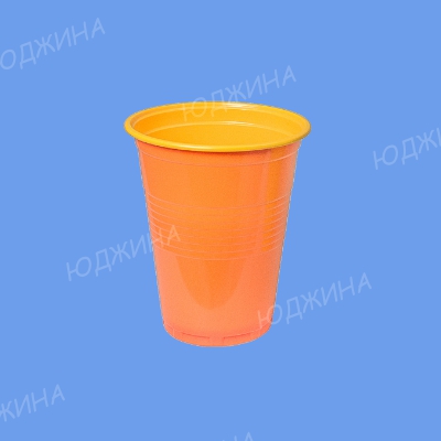 Стакан 200мл оранжевый "праздник" БОПП (3000шт/50)