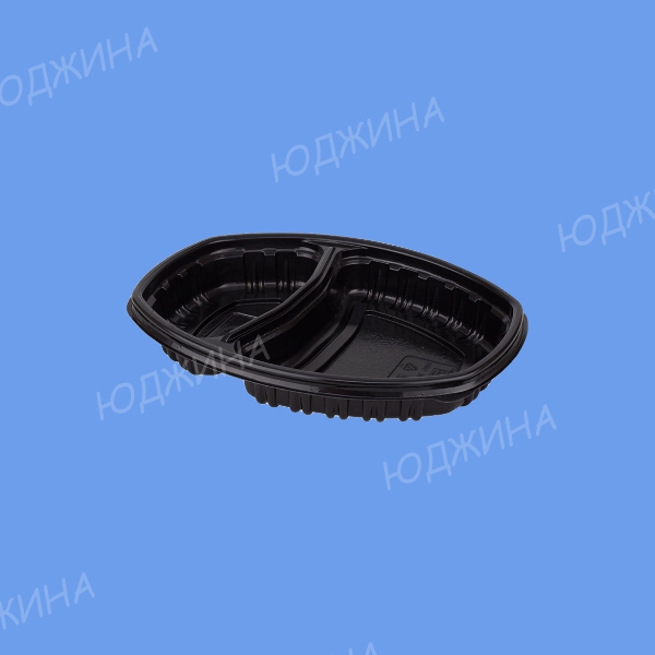 Контейнер Ланч-Бокс СпК-257-2 черный 70шт
