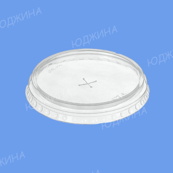 У-Ю/Крышка Шейк плоская с прорезью ПЭТ (25/1000шт)