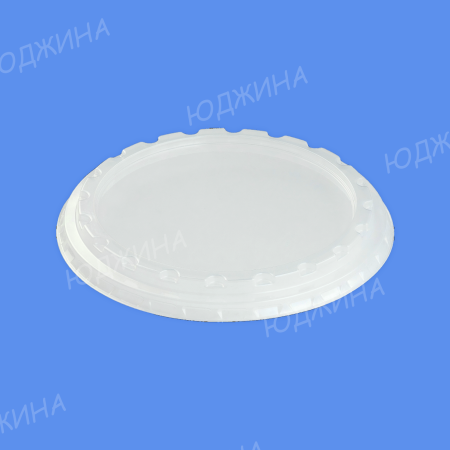 Крышка для круглого контейнера  М-132 низкая (М-1) d.138мм Упакс-Юнити  (600шт)