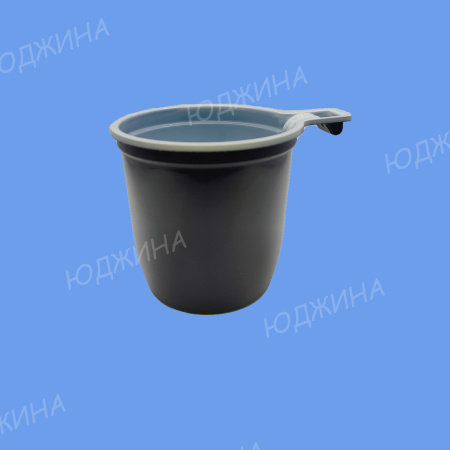 Чашка кофейная 200мл Упакс-Юнити бело-коричневая ТИП 3 (1000шт/50)