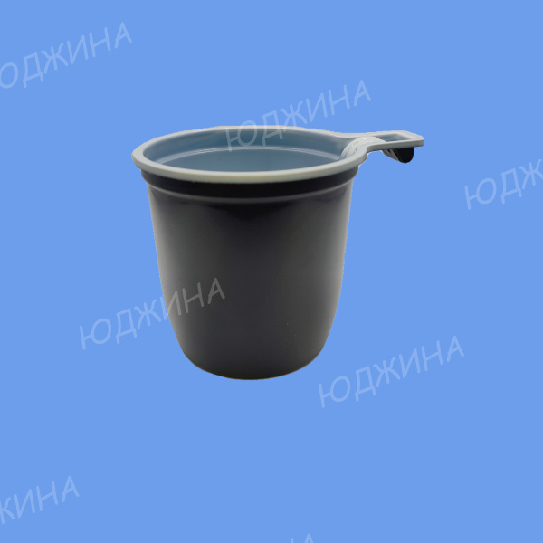Чашка кофейная 200мл Упакс-Юнити бело-коричневая ТИП 3 (1000шт/50)