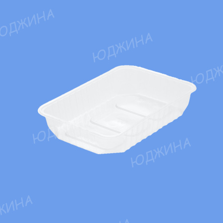Контейнер 1000мл 179*132  прямоугольный низкий Стирол  (10уп/50шт) (500шт)