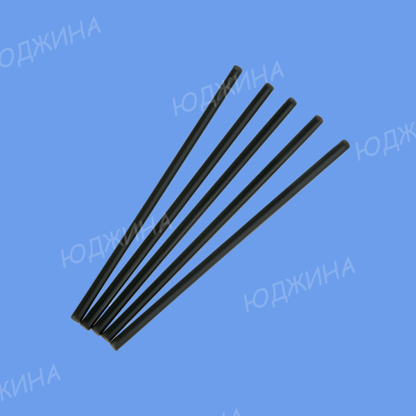 Трубочка для коктеля  8*240мм  прямая ЧЕРНАЯ (23уп*250шт)(5750)