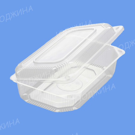 У-Ю/Контейнер с крышкой К-22/11 ПЭТ 215*110*90 мм (300шт)