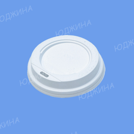 TLS-80/Крышка для стакана d.80мм с отрывным питейником ПП, БЕЛАЯ (1000шт)